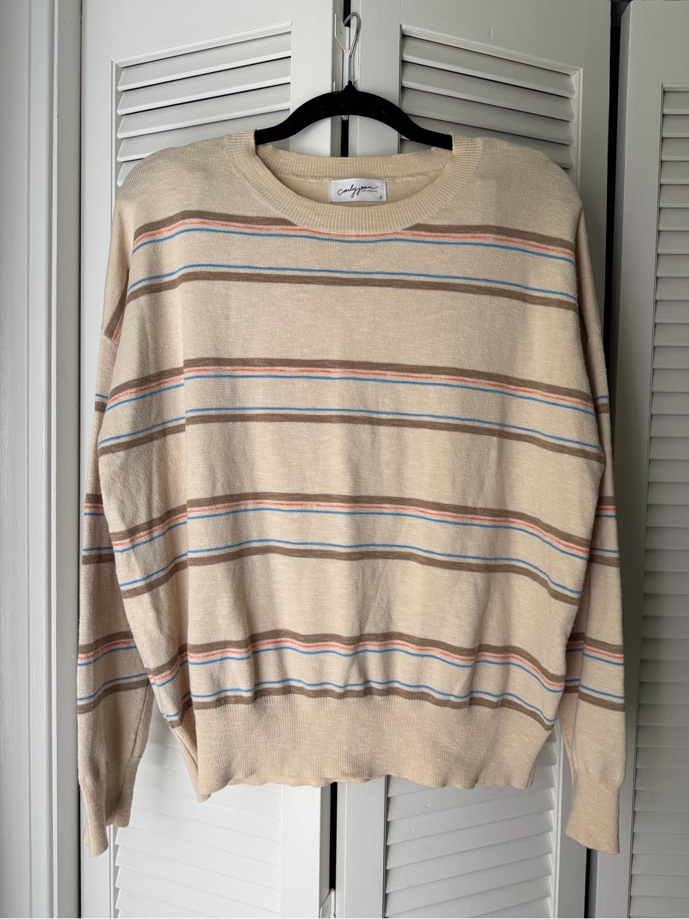 CJLA Women’s Striped Lightweight Sweater